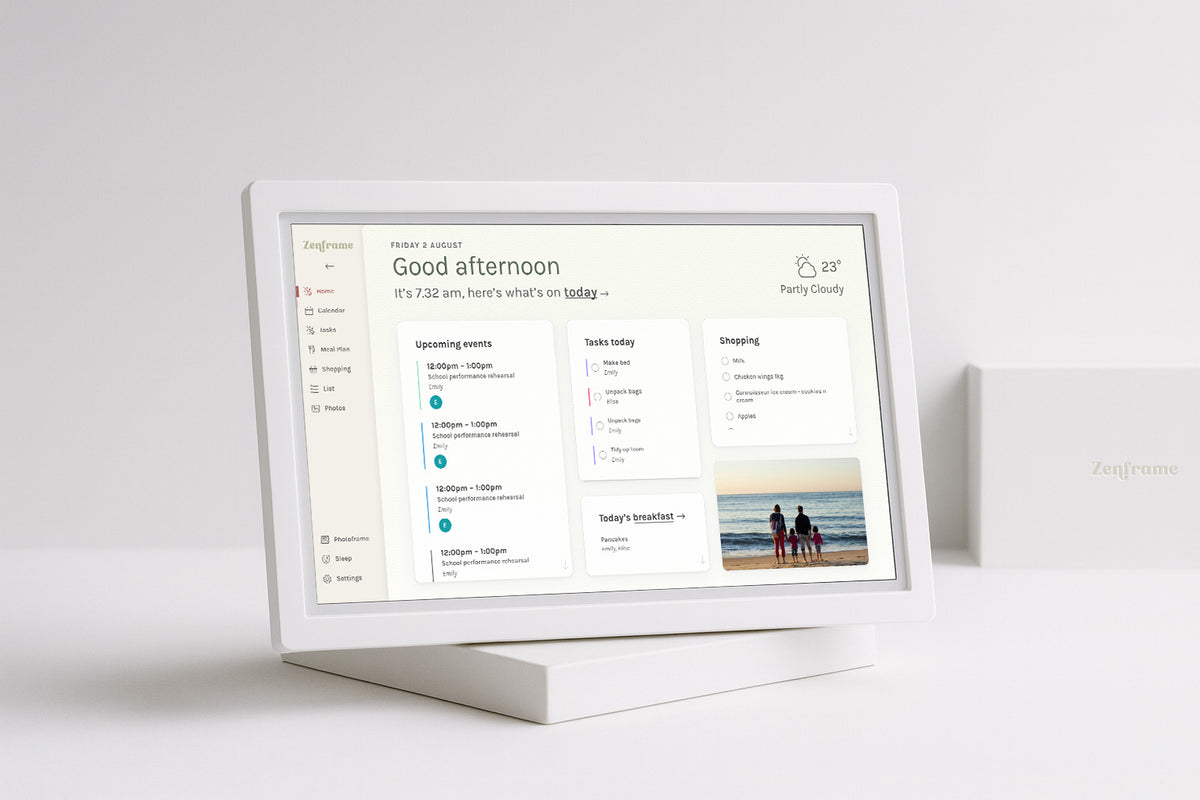 Home dashboard